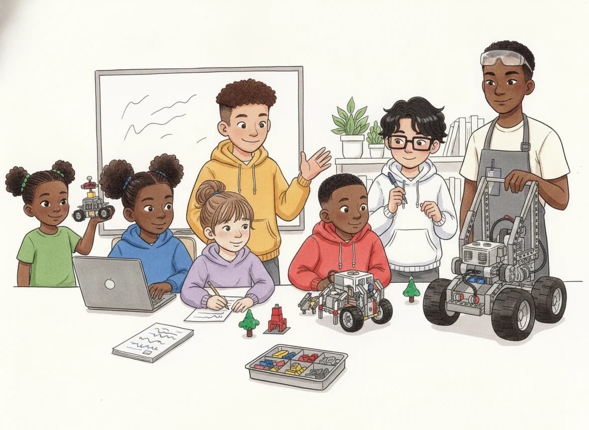 Il percorso da un primo modello LEGO a un robot completo per la FIRST Tech Challenge