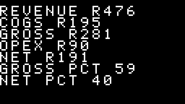 Lesson 10 · the income statement, on the bench