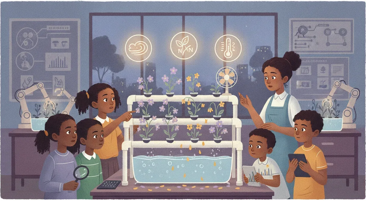 Why Your Classroom Hydroponic Flowers Drop Without Setting Fruit