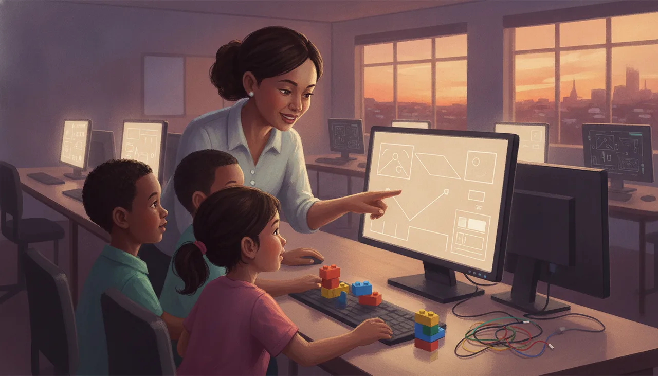 Can I Teach Robotics with No Robots — Just a Computer Lab?