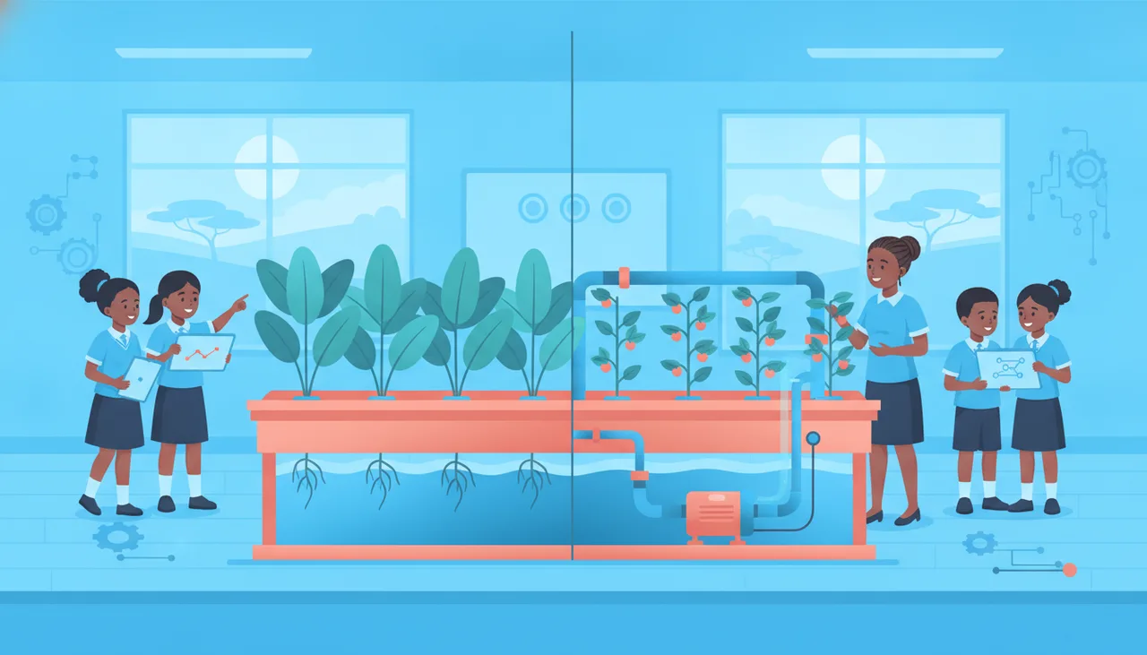 Kratky 法还是水泵:学校水培该选被动式还是主动式