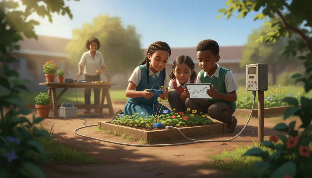 Can You Run an I2C Sensor 5 Metres Away from an Arduino in a School Garden?