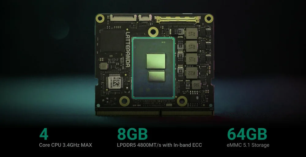 Intel N100 quad-core processing power