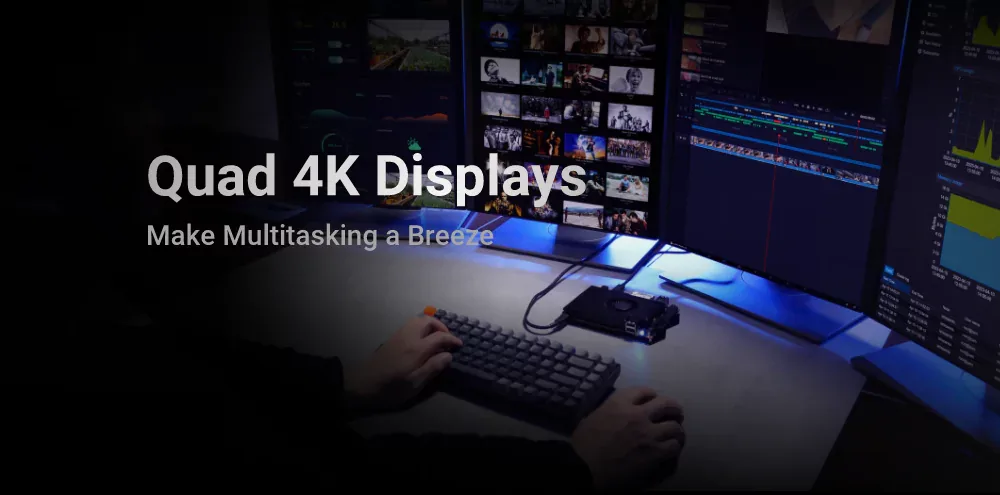 Support for quad 4K displays