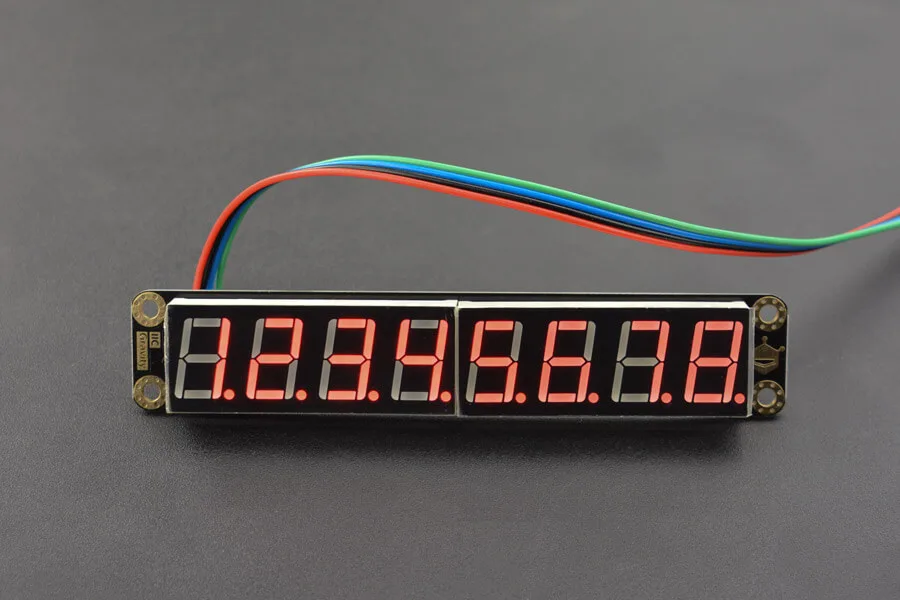 Gravity: 8-Digital LED Segment Display Module (Red)