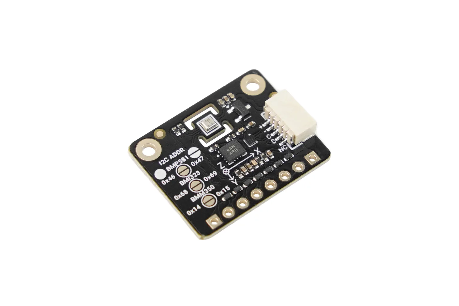 Fermion: Compact 10DOF IMU Sensor for Motion, Heading & Pressure Sensing (24×19mm, I2C, Breakout)