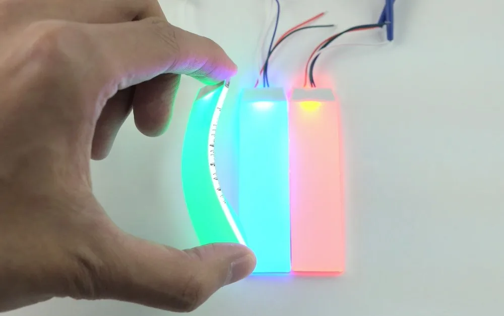 Pliable and bendable form factor