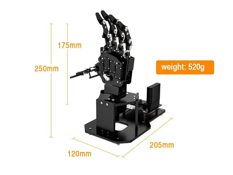 Compact physical dimensions