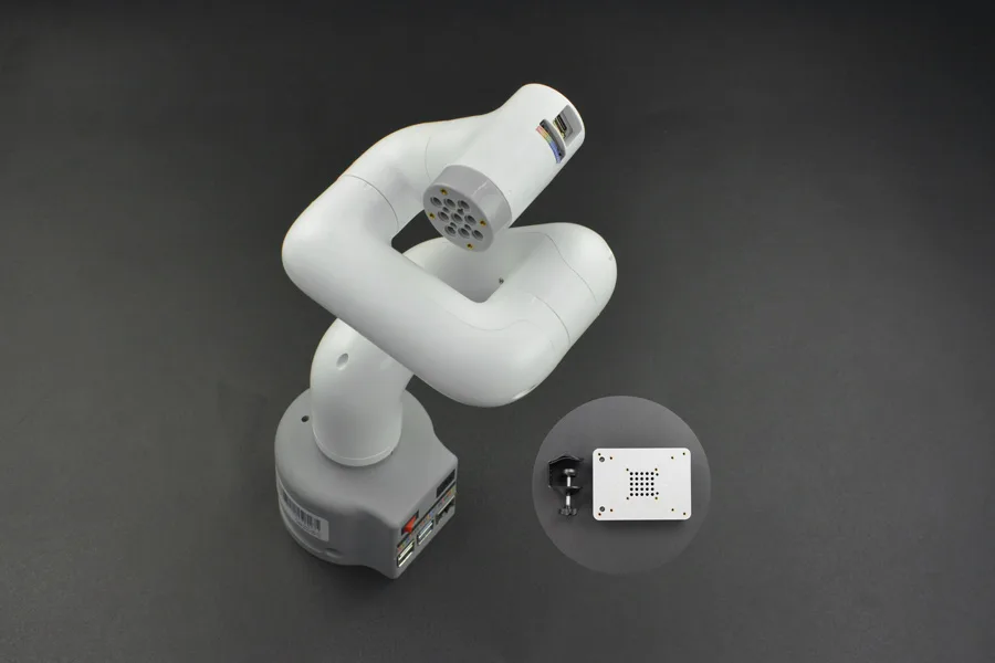 Six-axis Robotic Arm (Based on a Raspberry Pi) with Rectangle Base