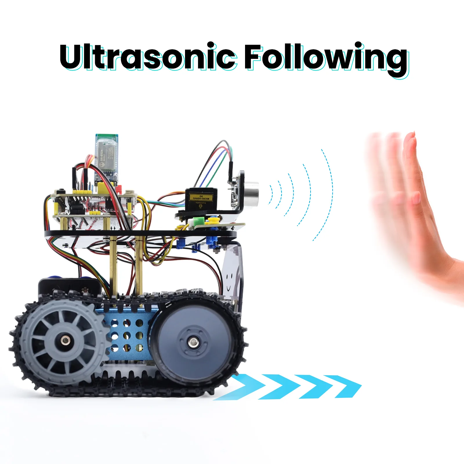 Precision ultrasonic obstacle avoidance