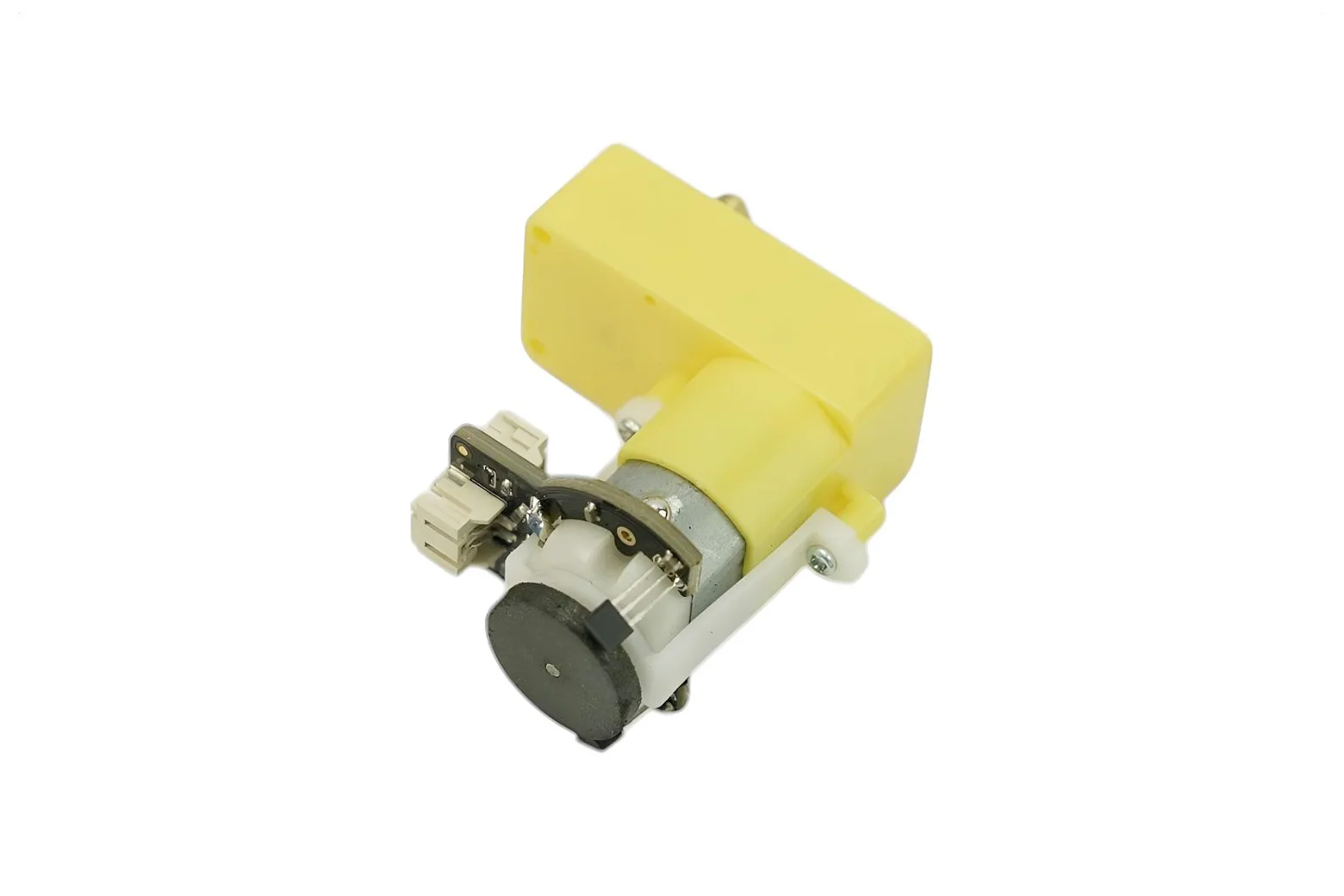 TT Geared Motor with Encoder (6V 160RPM 120:1 L Shape)