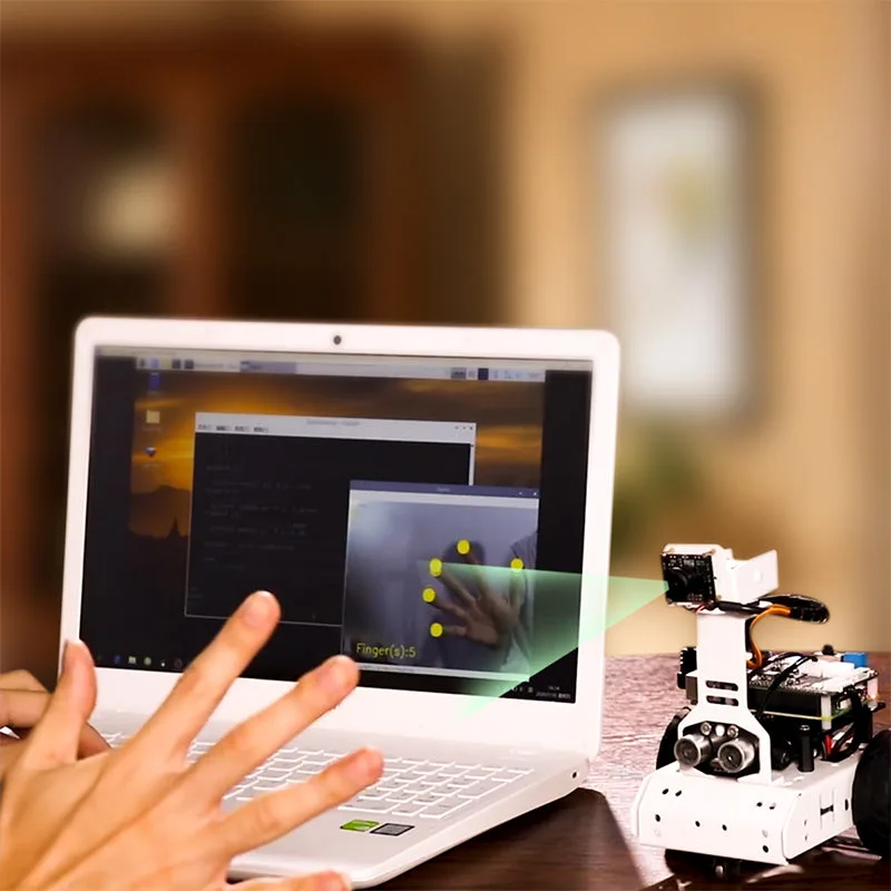 Interactive finger recognition