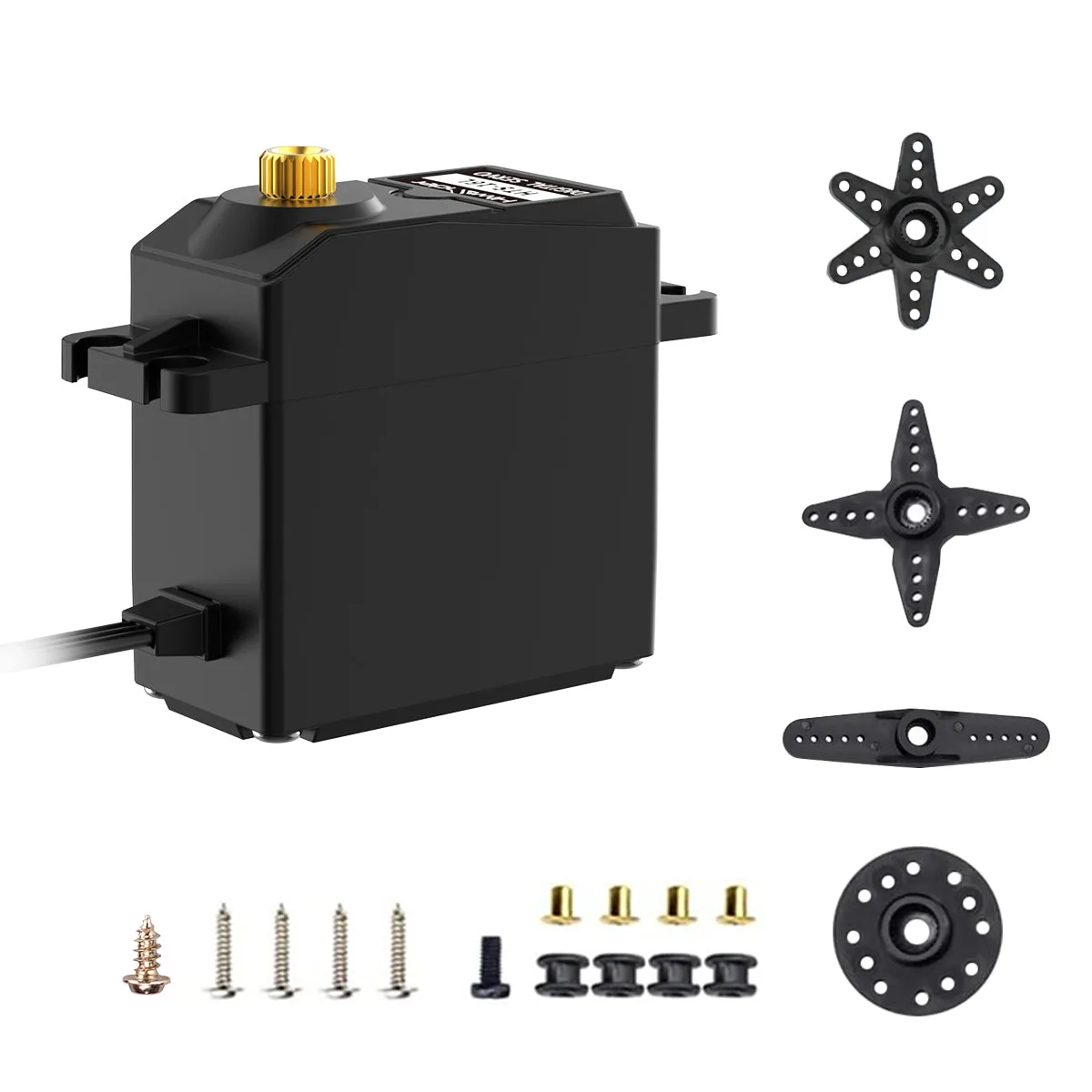 Hiwonder Anti-burning and Anti-blocking Serial Bus Servo HTS-16L Intelligent Serial Port High Torque High Precision with Feedback Dedicated for Robot Gripper Claw