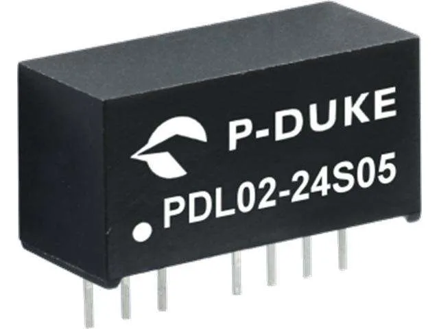 P-Duke 2W DC-DC Converter, 24V to 5V 400mA (PDL02-24S05)