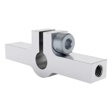 3402 Series 2-Side, 1-Post Clamping Mount (43mm Width, 6mm Bore)
