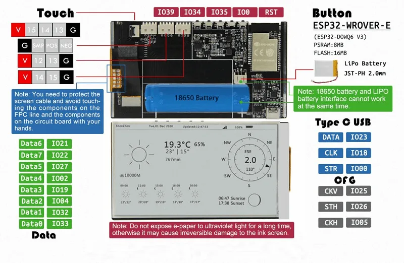 Hardware controls and expansion headers