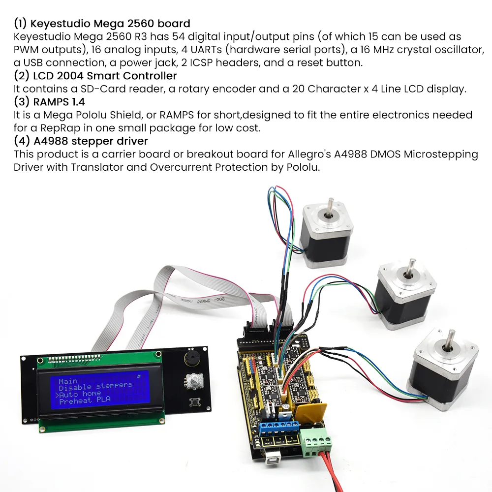 High-performance A4988 stepper drivers