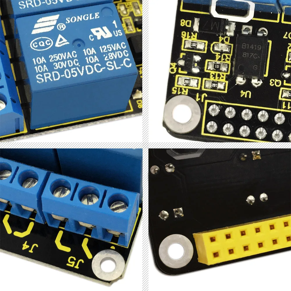 Isolated four-channel control