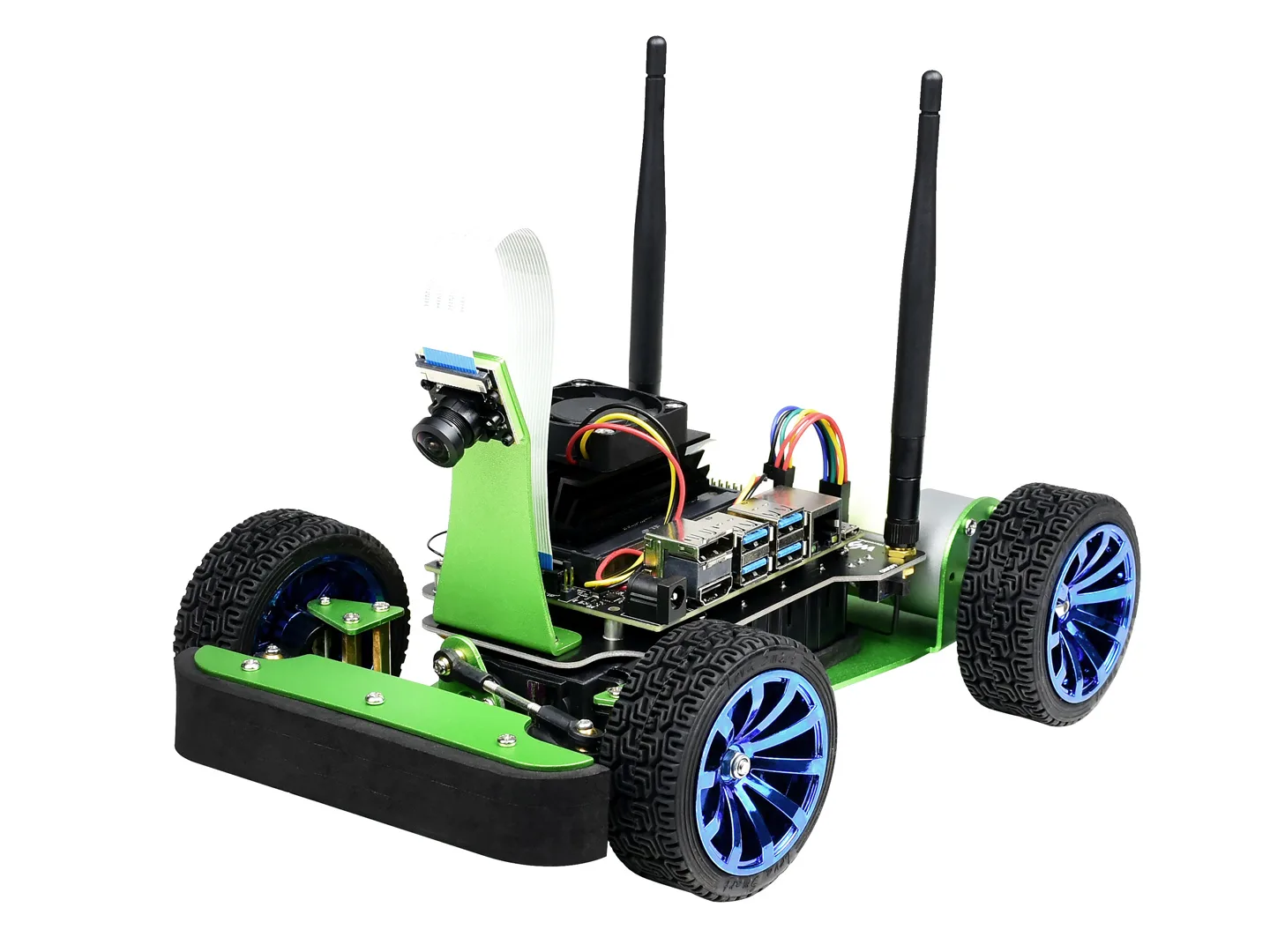 JetRacer AI Kit B, AI Racing Robot Powered by Jetson Nano, comes with Waveshare Jetson Nano Dev Kit