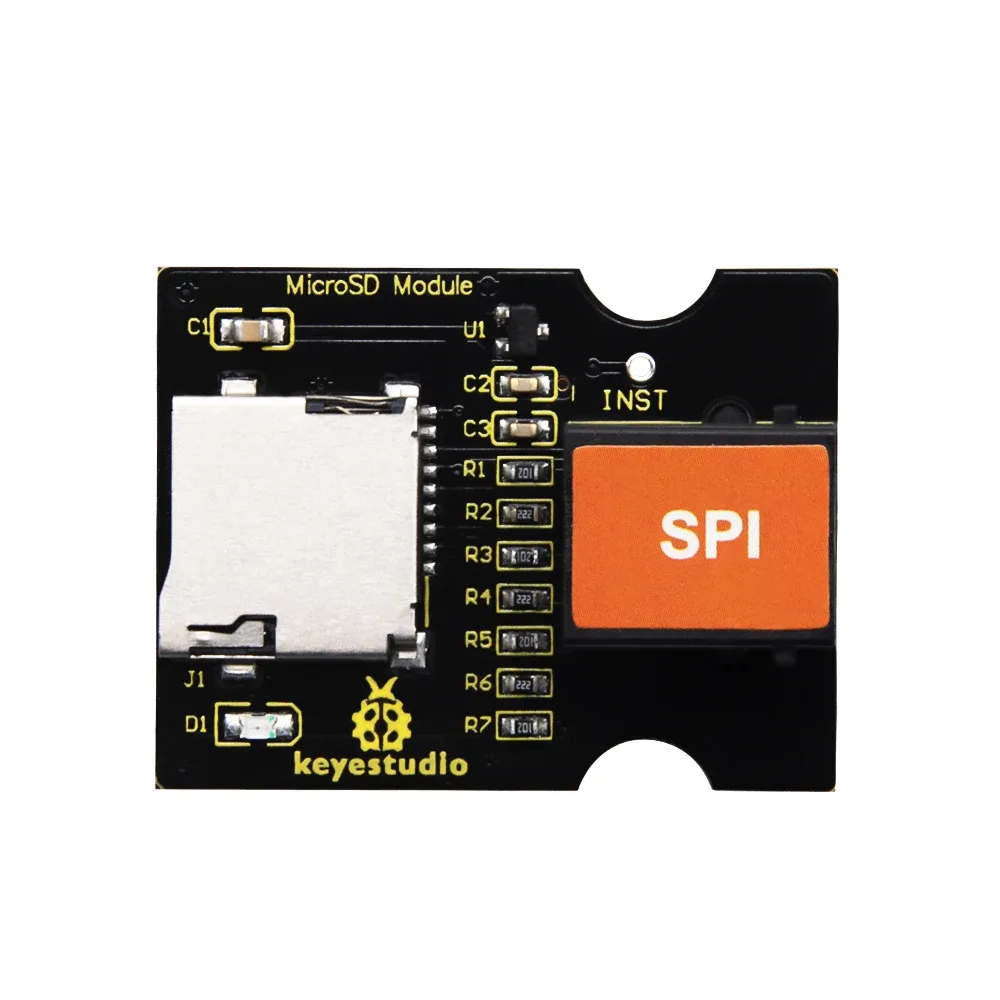 SPI communication for easy storage