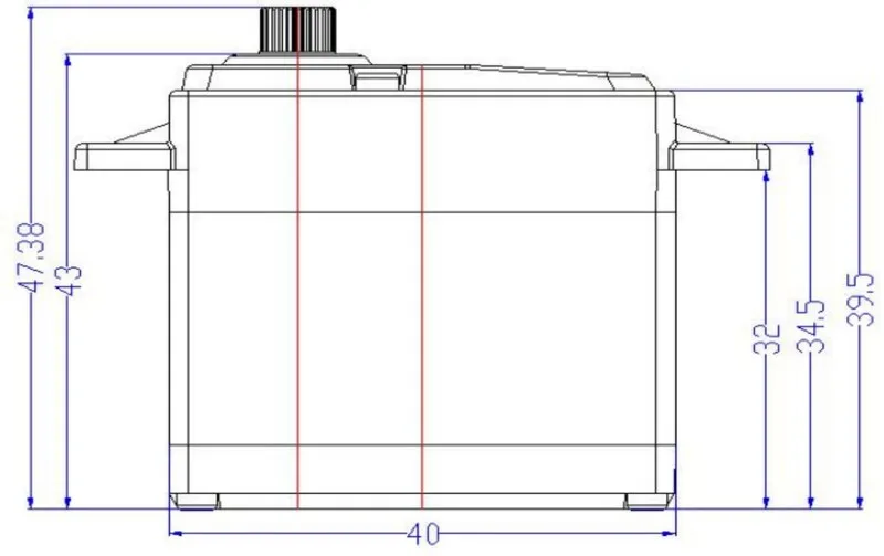 Standard mounting and dimensions