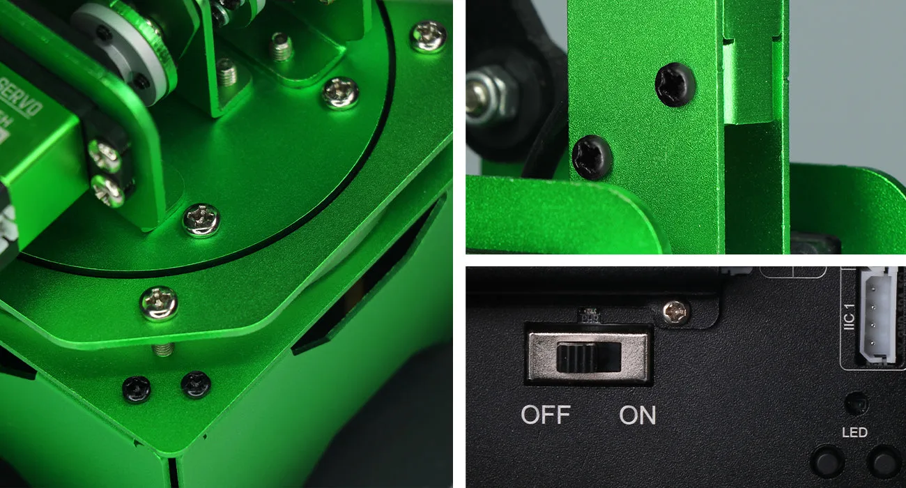 Durable anodised metal construction