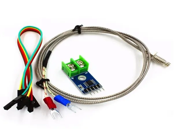 MAX6675 K-Type Thermocouple Module with M6 Stud Probe