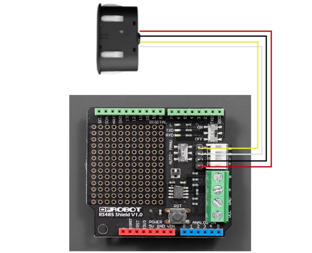 RS485 interface and broad voltage support