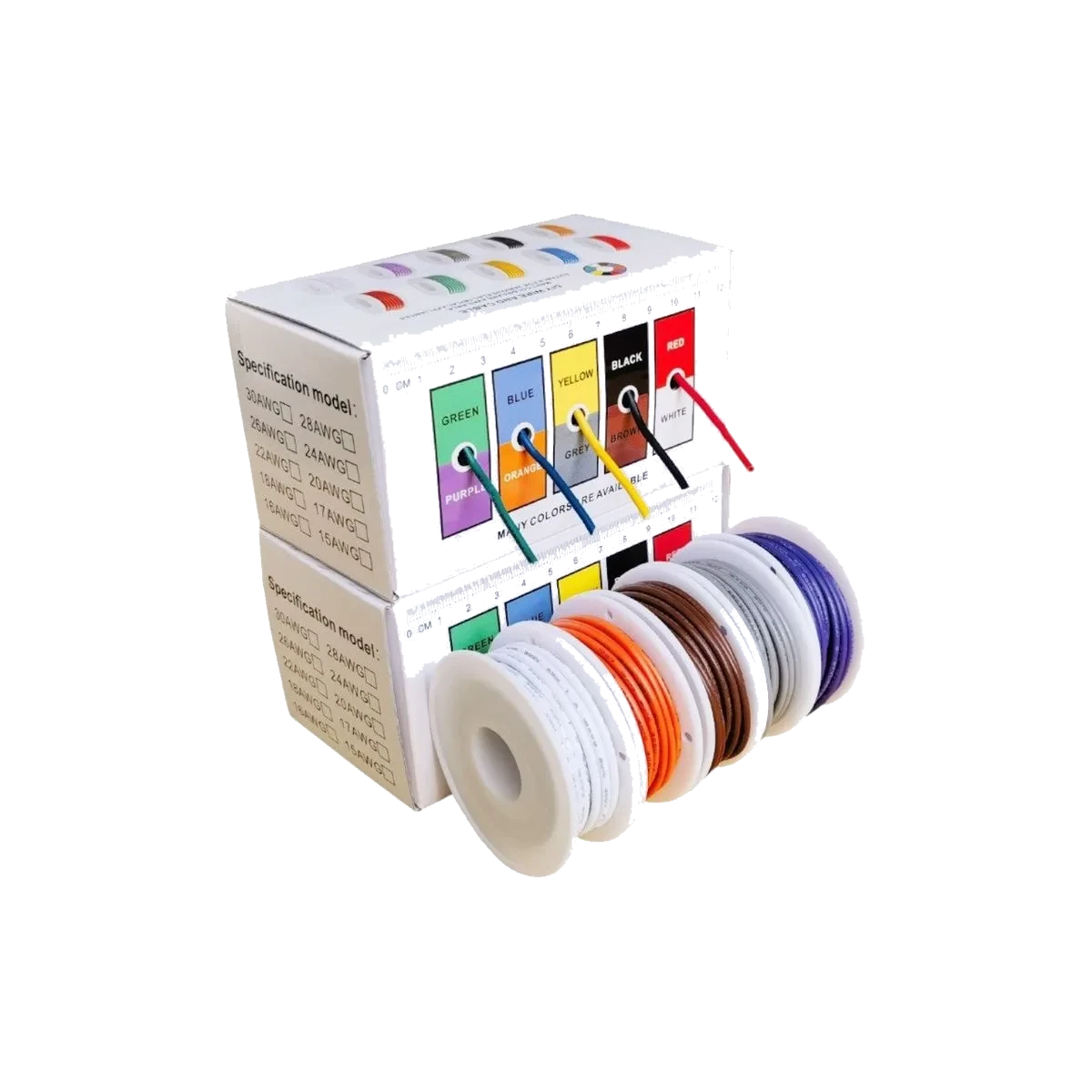 UL1007 DIY Electrical Wire 26AWG 100m/pack