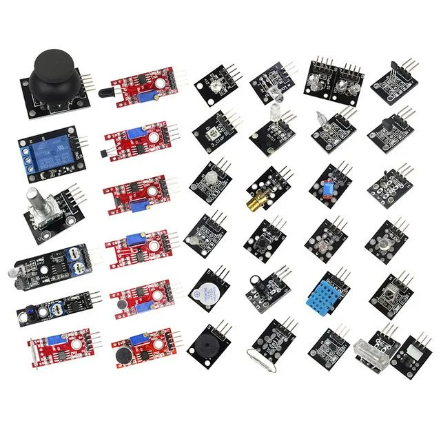 37-in-1 Ultimate Sensor Module Starter Kit for Arduino Raspberry Pi & ESP32