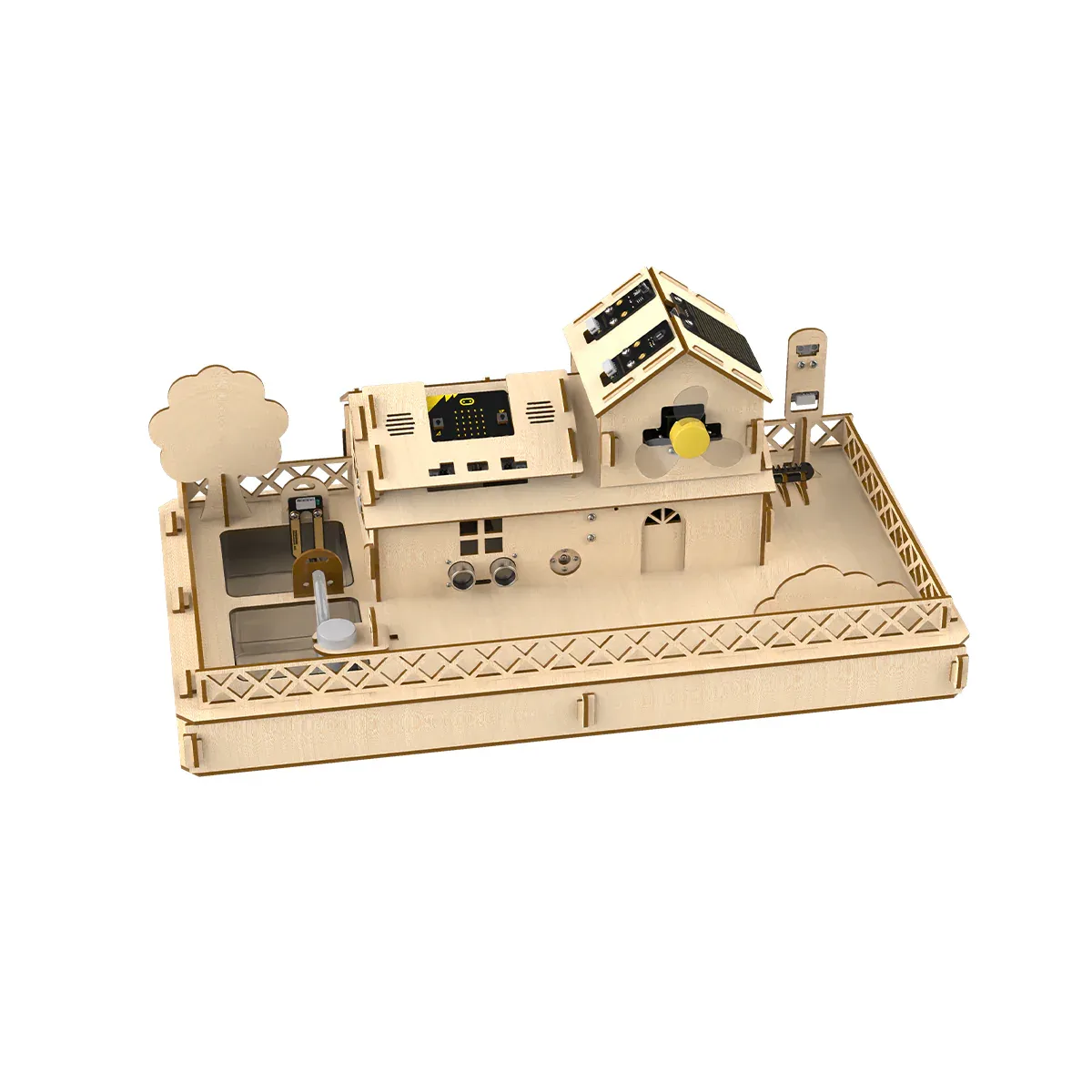 Hiwonder IoT Smart House Kit with micro:bit - DIY STEM Education