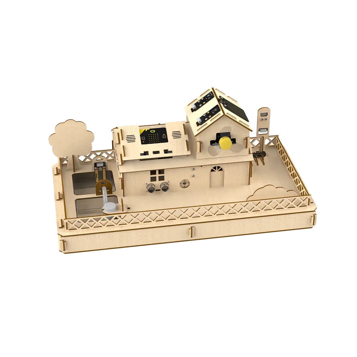 Hiwonder IoT Smart House Kit with micro:bit - DIY STEM Education