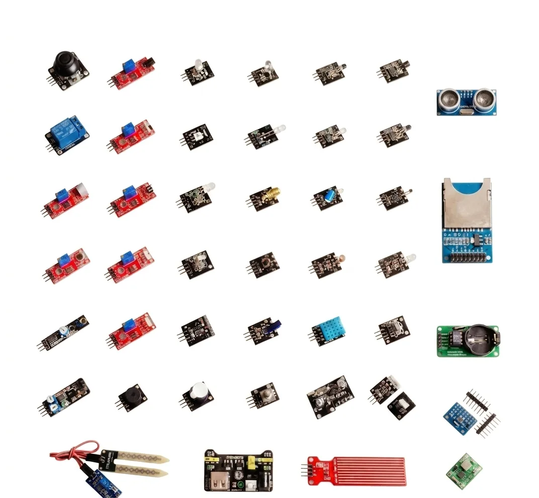 45-in-1 Sensor Module Starter Kit - Compatible with Arduino