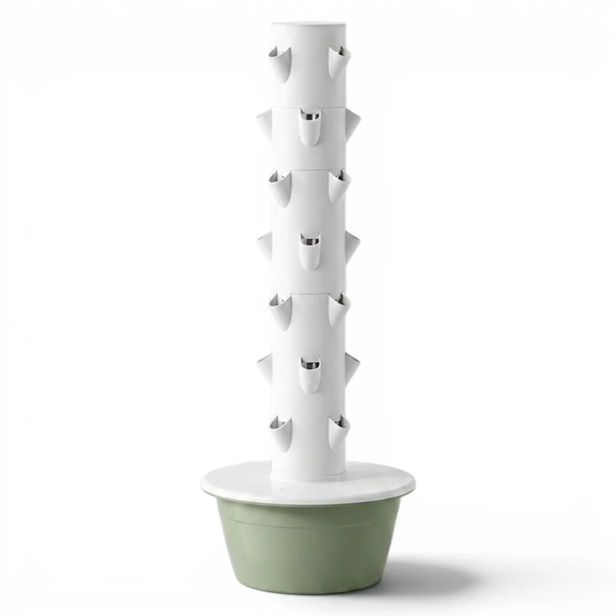 7-Tier Vertical Hydroponic Tower Smart Indoor Garden System