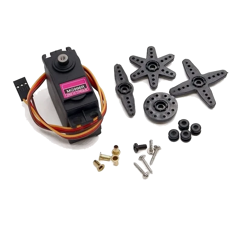 MG996R 180-Degree High-Torque Digital Servo Motor Kit with Horns