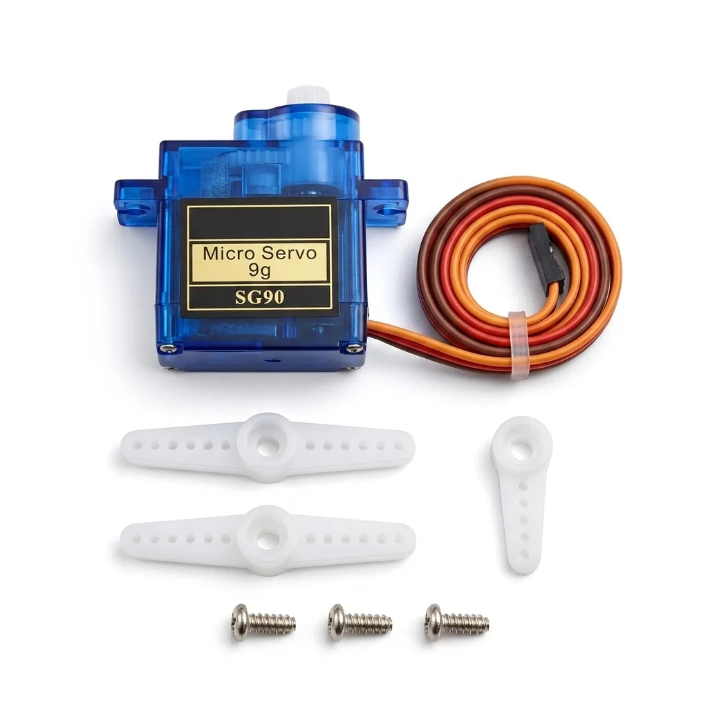 SG90 Servo Motor 180 Degrees with Accessories