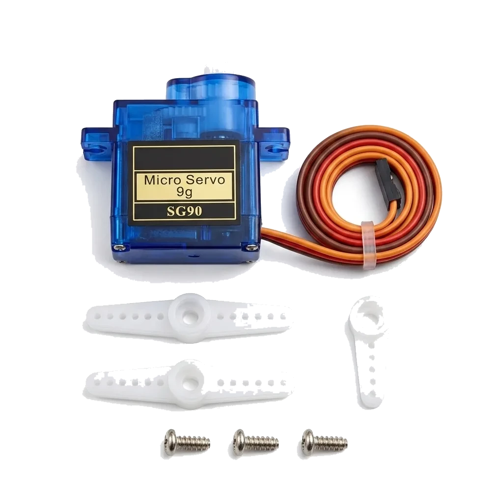 SG90 Servo Motor 180 Degrees with Accessories