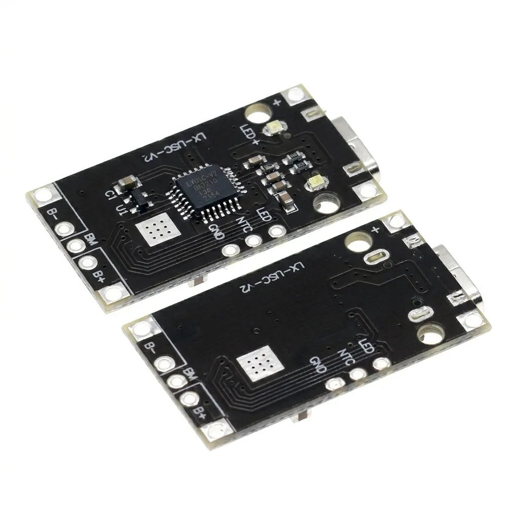 2S 15W Lithium Battery Charging Module with Balance (USB-C)