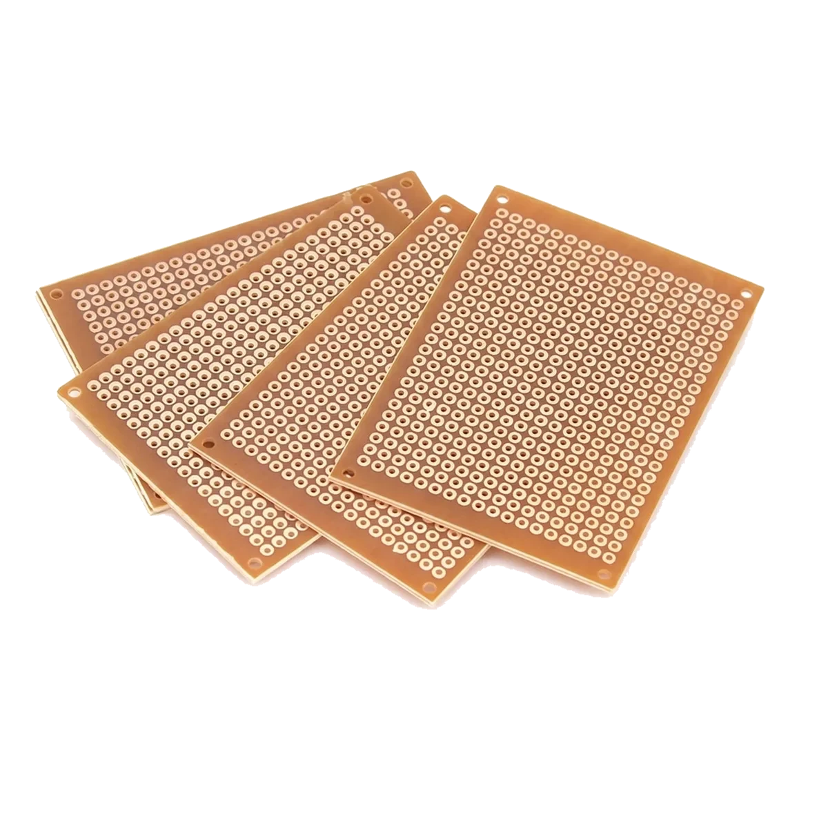 DIY Electronic Universal Circuit Matrix Board (4-Piece Pack) - 5x7cm