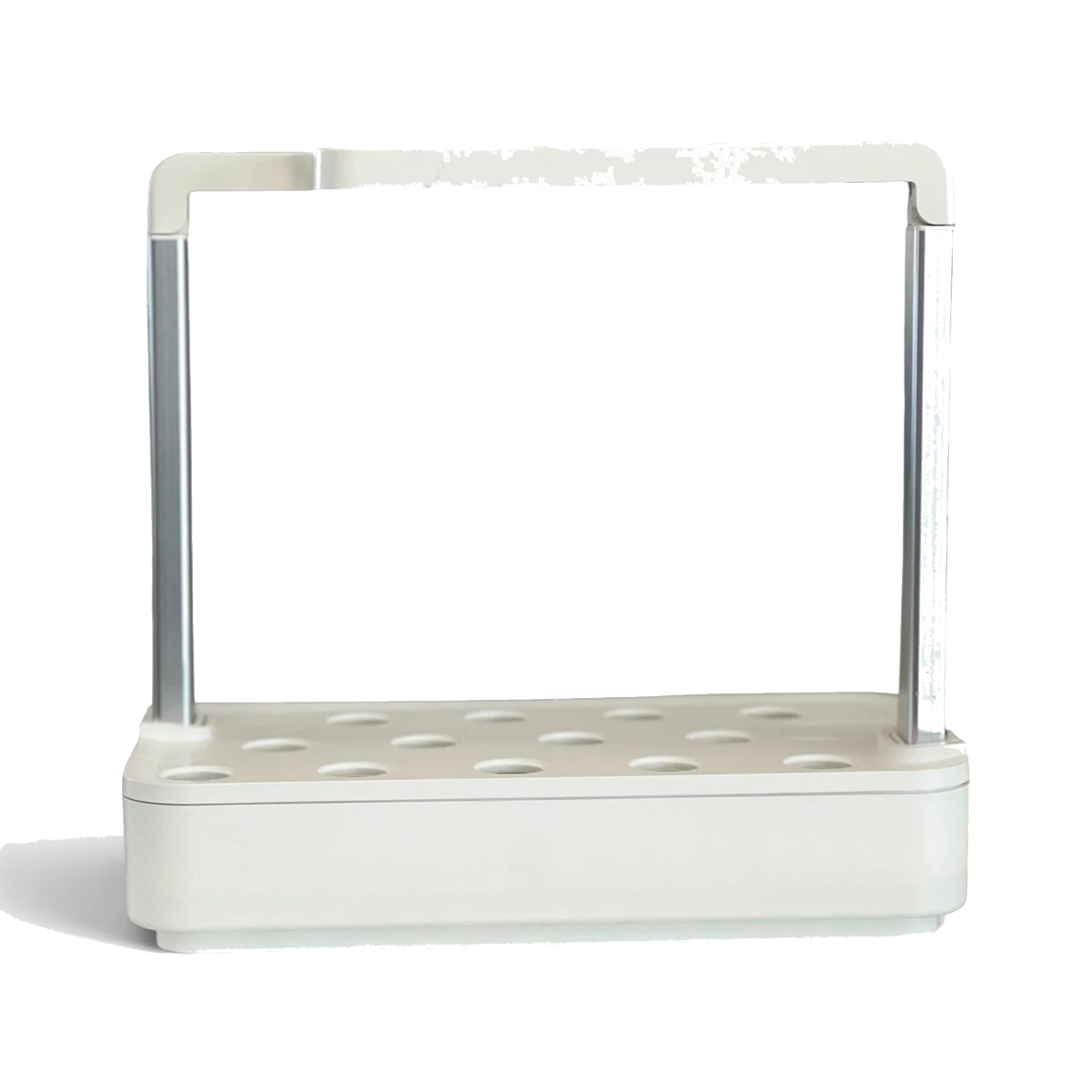 Modern Style Desktop Hydroponic System with LED Grow Light - 12 Pots