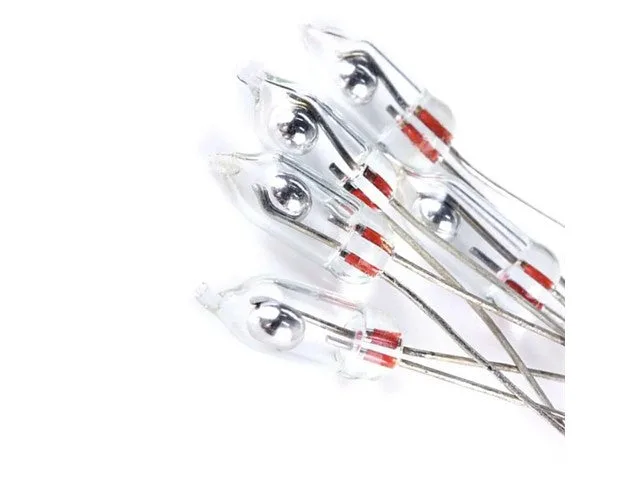 3mm Unidirectional Mercury Tilt Switch Sensors, Pack of 5