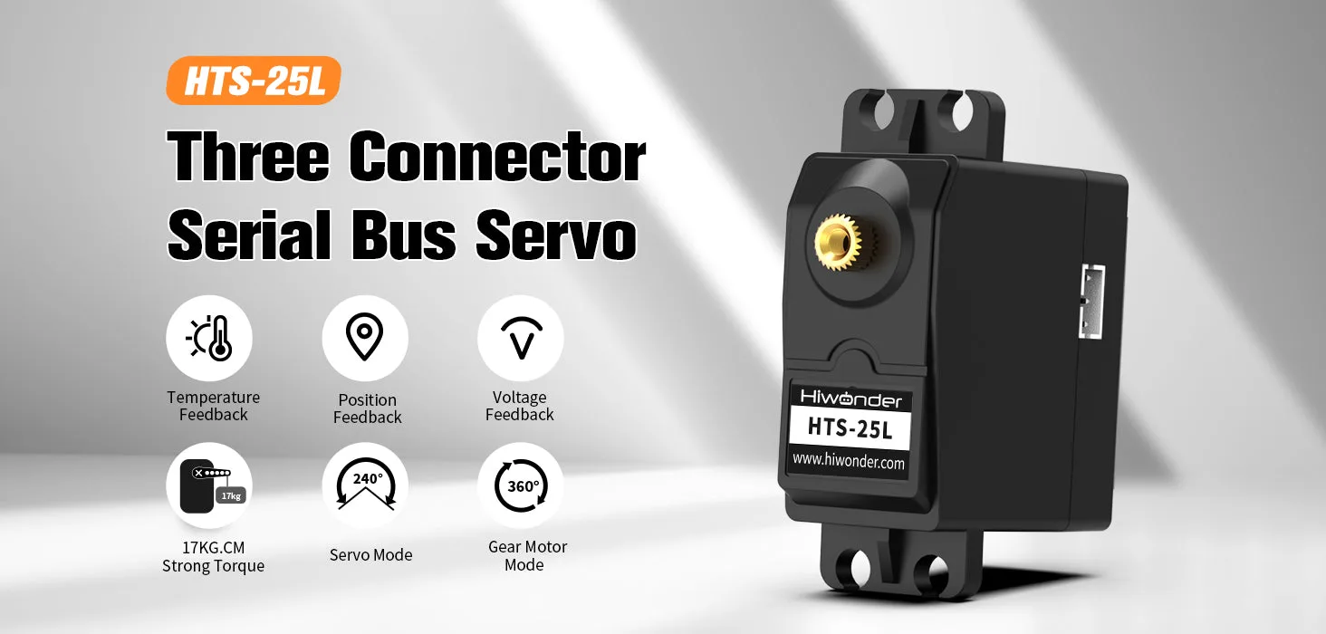 High-torque serial bus servo