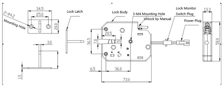Integrated lock state feedback