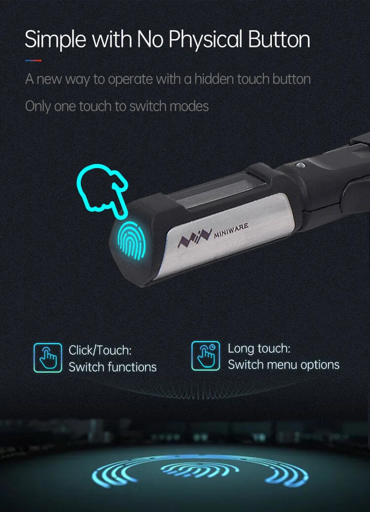 Magnetic arms and gold-plated tips