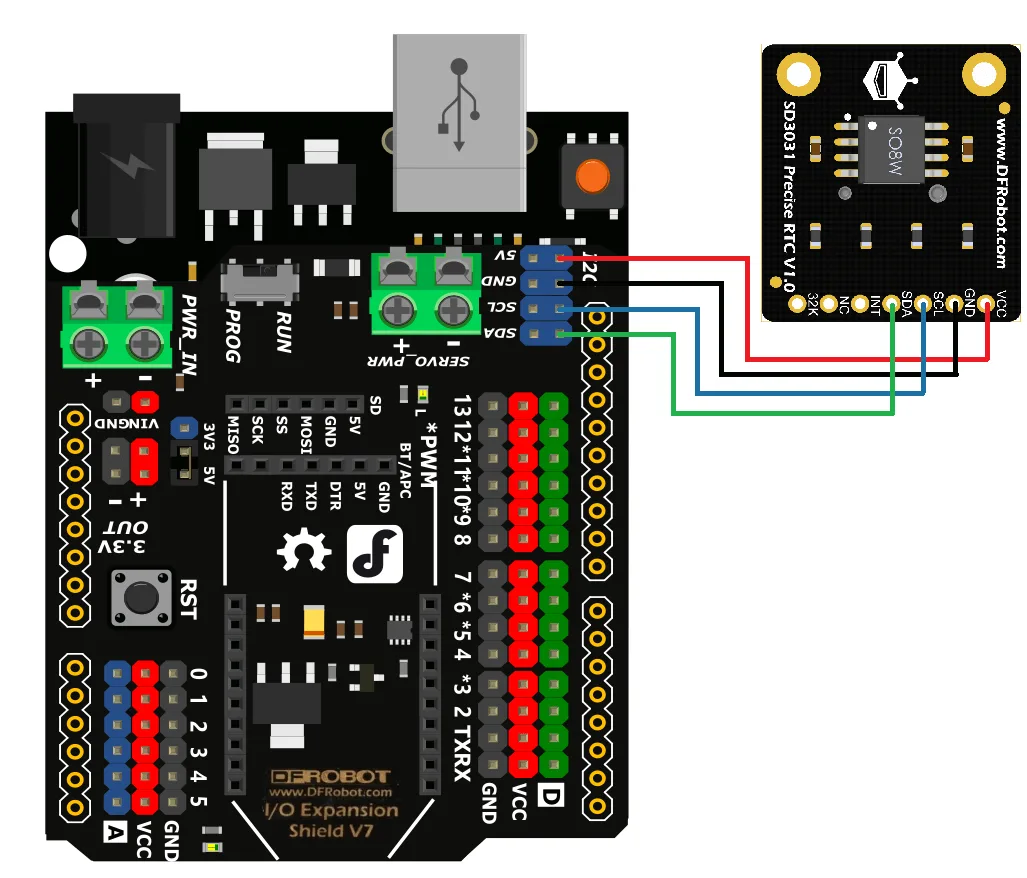 Arduino Uno wiring and integration