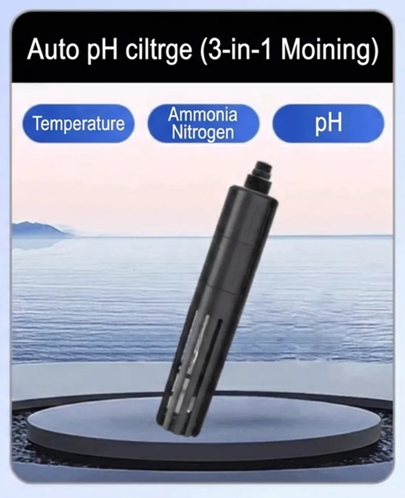 Integrated ammonia and pH sensing