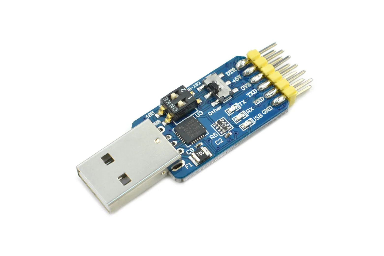 6-in-1 USB to Serial Converter