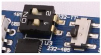 RS232 to RS485 mode