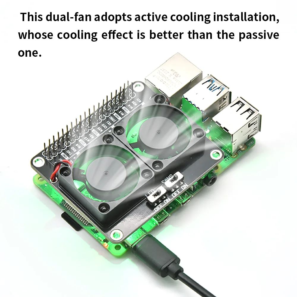 Unobstructed GPIO access