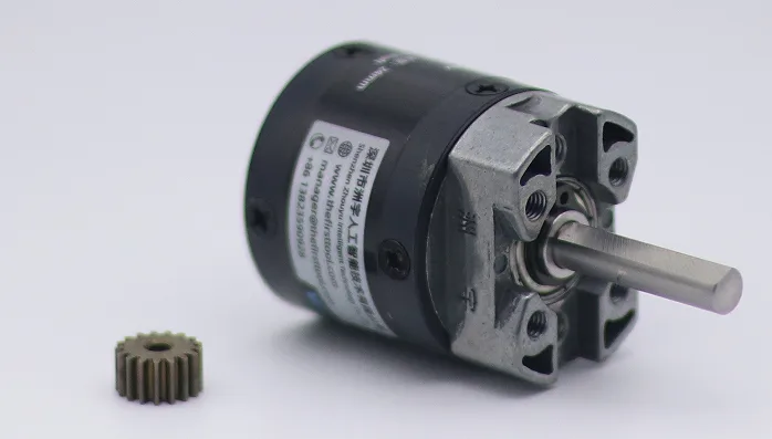 7102 Series Planetary Gearbox (19.2:1 Ratio, 24mm Length 6mm D Shaft)